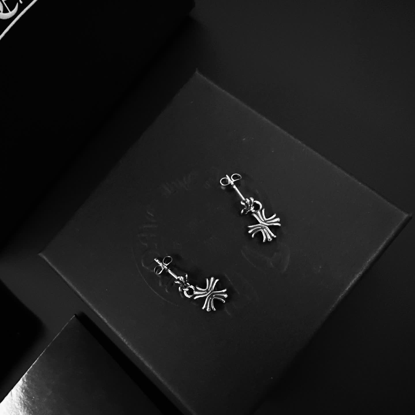 Chrome Hearts Silver Earrings